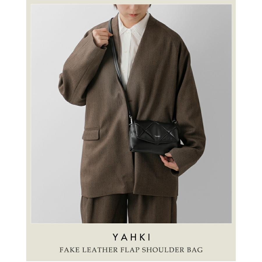 YAHKI（ヤーキ） セール【40%OFF】ヤーキ フェイクレザー フラップ