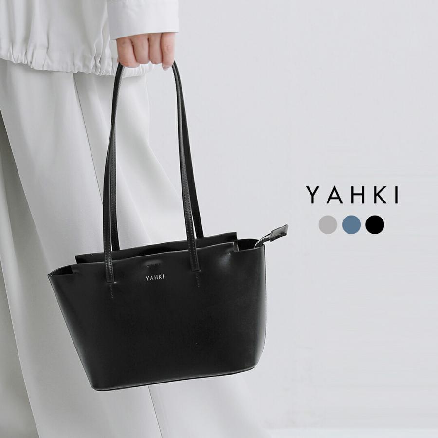 YAHKI（ヤーキ） ダブルフェイスレザー ボストン ショルダーバッグ yh 