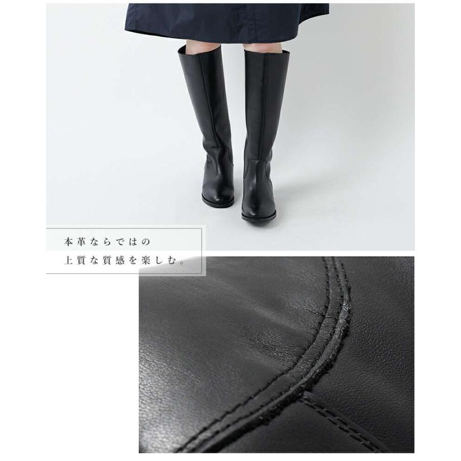 REMME レザーロングブーツ ブラック 39 20％OFF】REMME（レメ） サイドジップ ロングブーツ｜ROCOCO