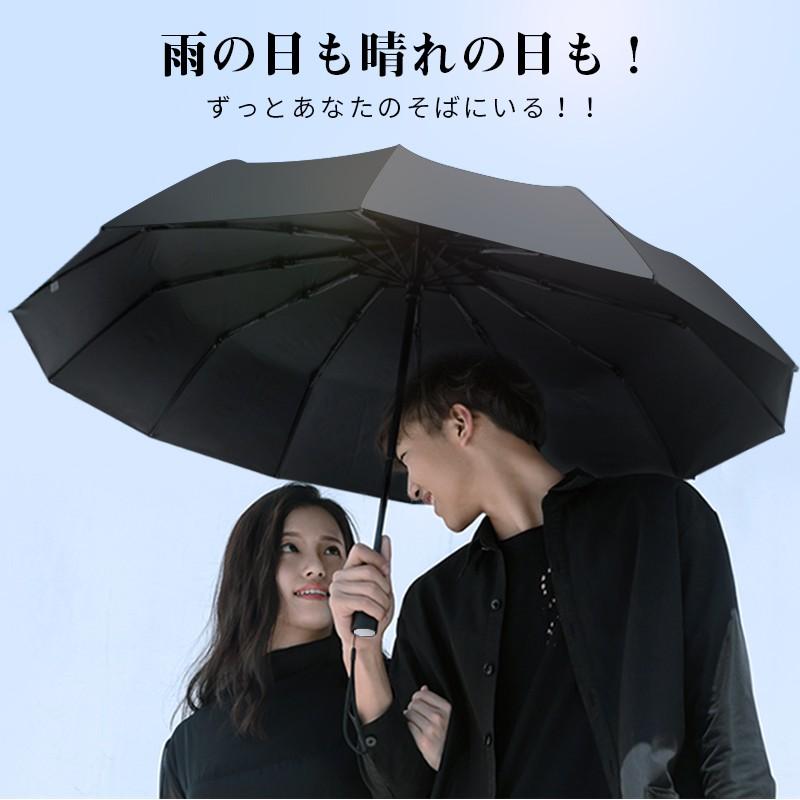 傘 雨傘 折りたたみ傘 12本骨 自動開閉 大きい 折り畳み傘 耐風 男女兼用 ワンタッチ折れにくい 濡れない 晴雨兼用傘 遮光 収納ポーチ付 B112gzsla B112gzs Aranet 通販 Yahoo ショッピング