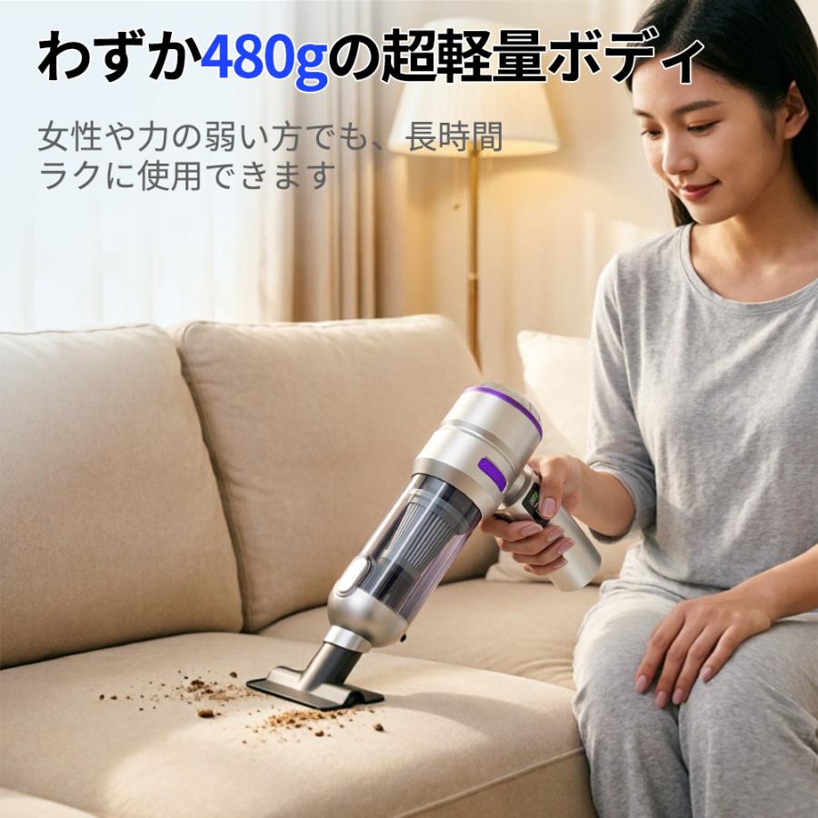 Joyhouse ハンディクリーナー 掃除機 車用掃除機 ハンディ掃除機