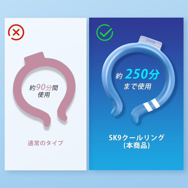 2024最新型 ネッククーラー アイスリング クールリング アイスネックリングキッズ アイスリング ネック キッズ 子供 大人 18℃凍結 熱中症対策 暑さ対策グッズ｜aranet｜10