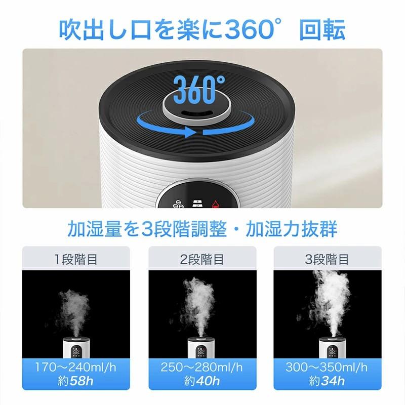 DeliToo 加湿器 10L 大容量 超音波加湿器 大型加湿 器 水電分離 UV除菌