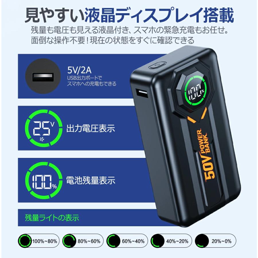 クーポンで10800円！ 空調ベスト 空調作業服 40500mAhバッテリー 作業