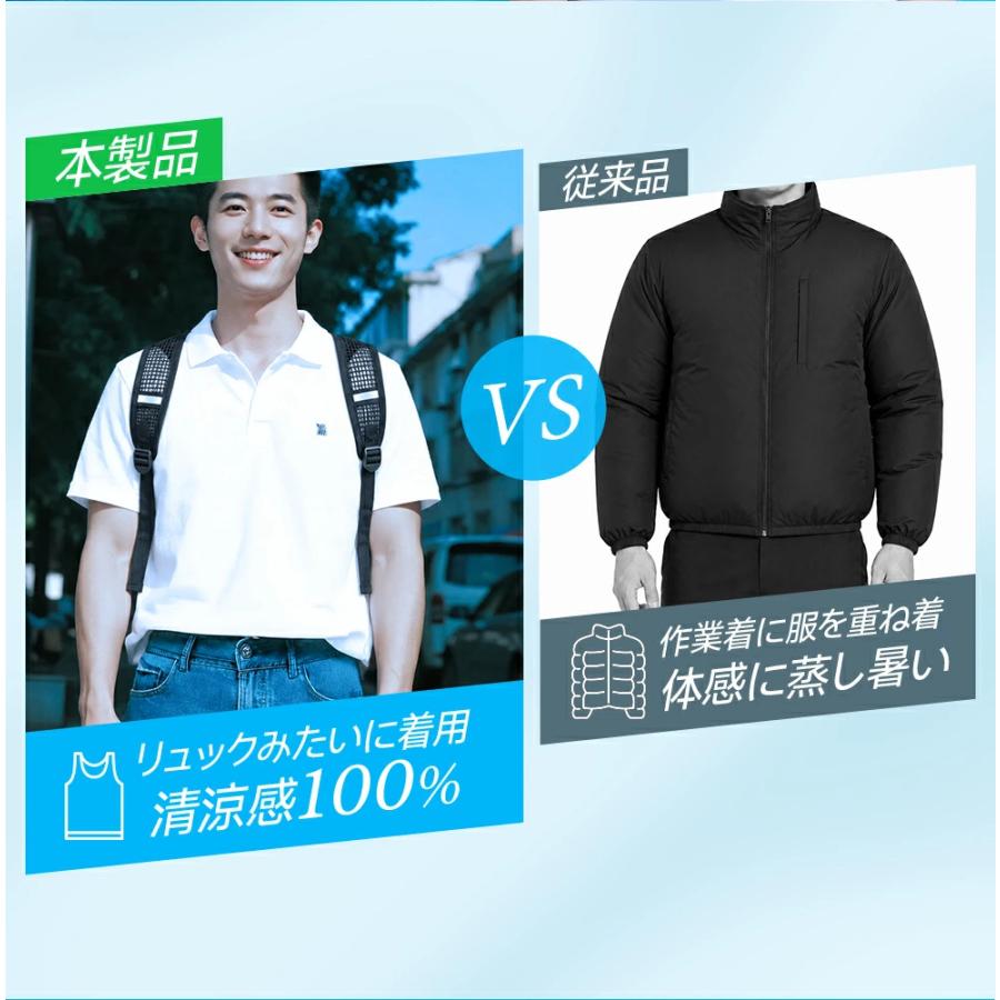 2点購入で1点あたり8780円！空調ベスト フルセット 冷却ベスト 空調