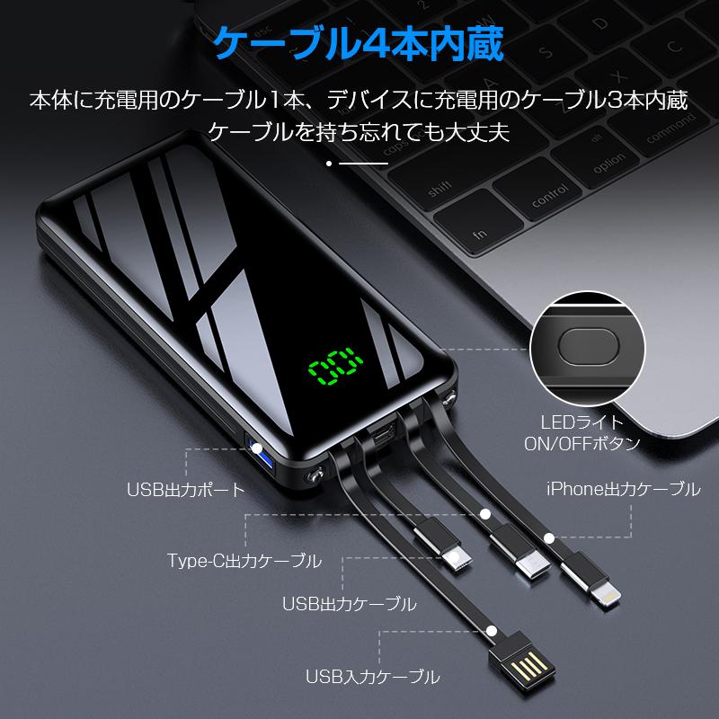 KYOKA 「クーポンで2480円」モバイルバッテリー 30000mAh 大容量 KYOKA 「クーポンで2480円」モバイルバッテリー 30000mAh 大容量