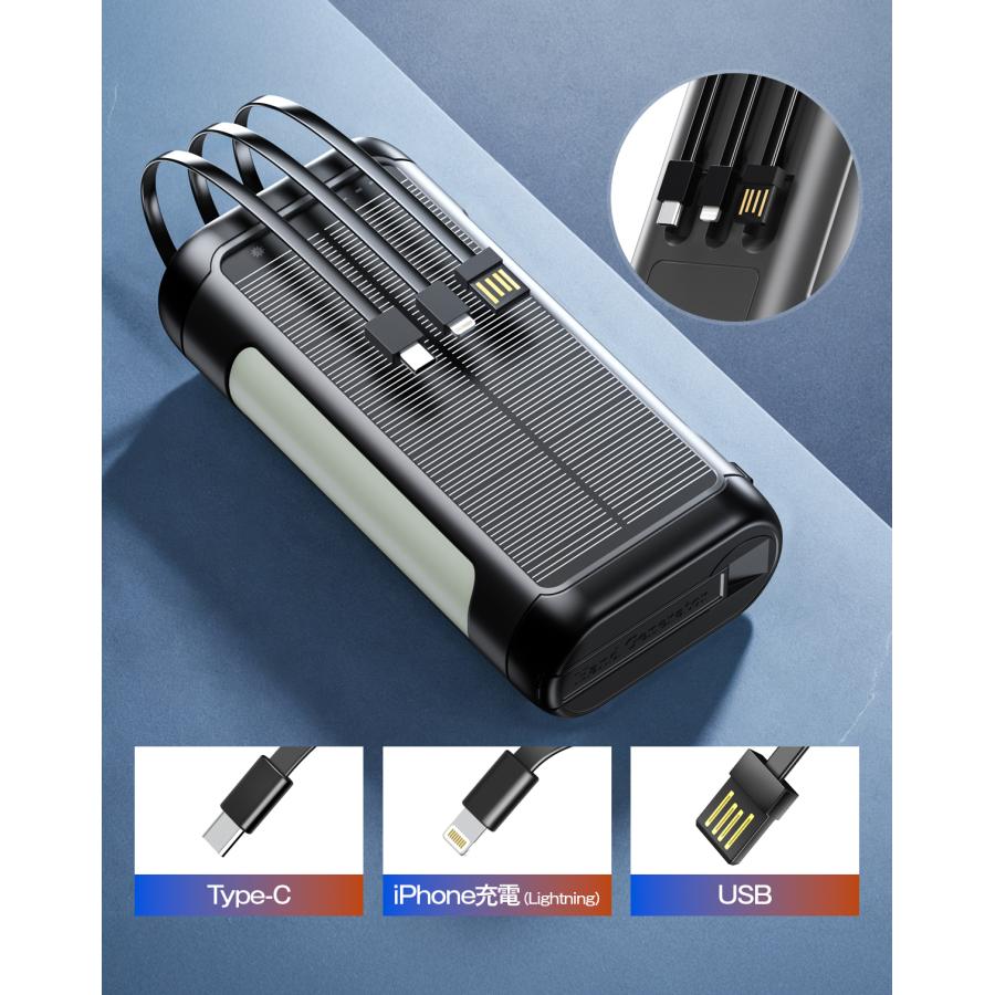 クーポンで4,580円」ソーラーモバイルバッテリー モバイルバッテリー