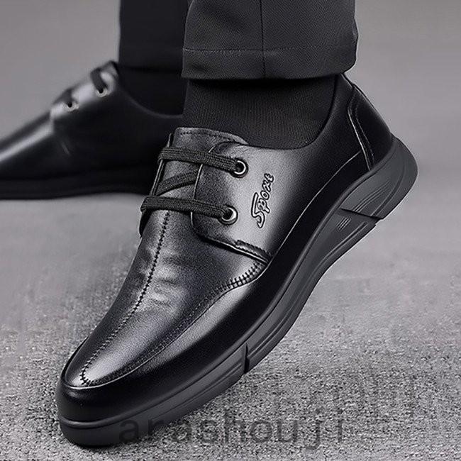 歩きやすい ビジネスシューズ メンズ スニーカー 革靴 紳士靴 黒 カジュアル パパシューズ レースアップ シングル おしゃれ 30代40代50代 Mx900 Ara311 0176 嵐商会 通販 Yahoo ショッピング
