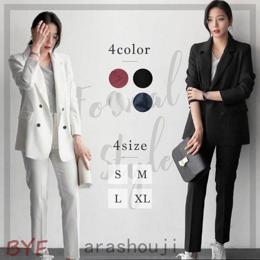 入園式 服装 ママ スーツ おしゃれ 入学式 パンツスーツ 卒業式 母 母親 卒園式 謝恩会 大学生 セットアップ ストライプ レディース 代 Ara317 1010 嵐商会 通販 Yahoo ショッピング