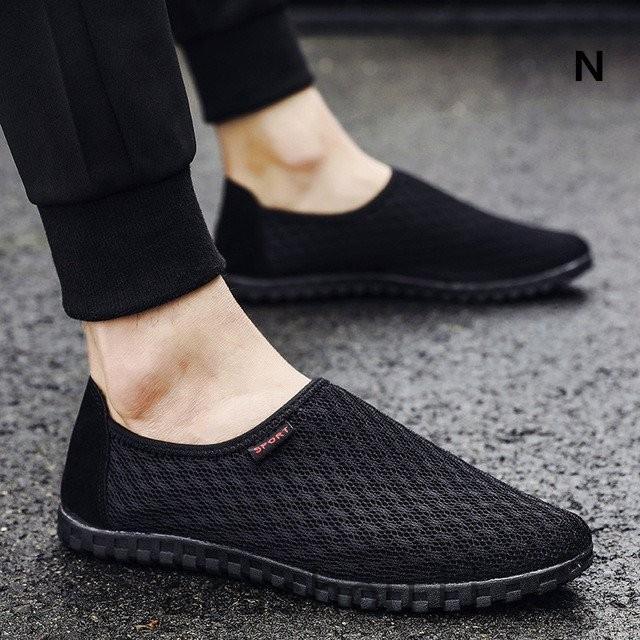 スニーカー メンズ メッシュ夏用 メンズ靴 ランニングシューズ スリッポン ウォーキング おしゃれ 代 30代 40代 50代 軽量 カジュアル 21新作 Ara37s 0486 嵐商会 通販 Yahoo ショッピング