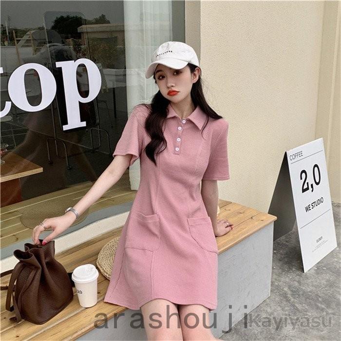 ゴルフウェア レディース ゴルフワンピース ロングポロシャツ チュニック 夏用コーデ 通気吸汗 半袖 Polo Aライン 女性用 テニスウェア スポーツウェア きれいめ Ara37s 0626 嵐商会 通販 Yahoo ショッピング