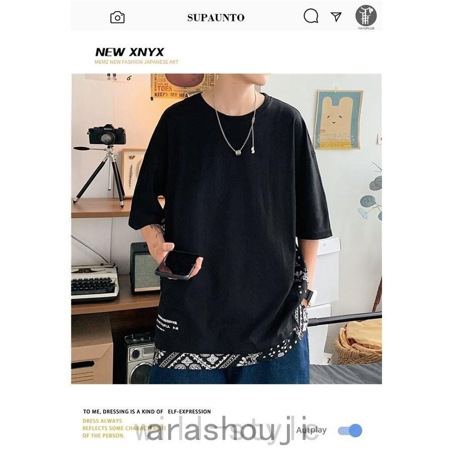 Tシャツ 重ね着風 半袖 ペイズリー柄 レイヤード風 メンズ サイドスリット バンダナ柄 切り替え 肩落ち ルーズ ゆったり ビッグシルエット 夏 代引不可 :ara41-0741:嵐商会 - 通販 - Yahoo!ショッピング Tシャツ 重ね着風 半袖 ペイズリー柄 レイヤード風 メンズ サイドスリット バンダナ柄 切り替え 肩落ち ルーズ ゆったり ビッグシルエット 夏 代引不可 :ara41-0741:嵐商会 - 通販 - Yahoo!ショッピング