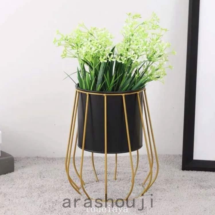 商舗 フラワースタンド プランタースタンド アイアン ワイヤ プランターラック 観葉植物 花台 植木鉢台 置き台 屋内 室内 玄関 園芸ラック おしゃれ 鉢 Aynaelda Com