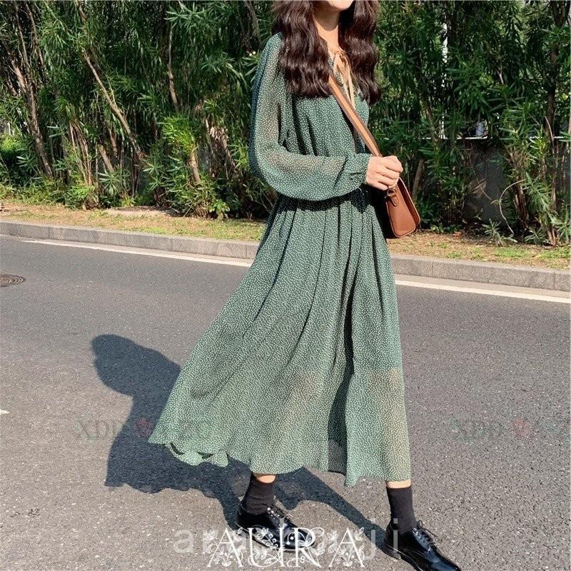 ワンピース マキシ丈 ワンピース シフォン 長袖 マキシ ワンピース リゾート ワンピース 花柄 ハワイアン ワンピース リゾート Ara415 嵐商会 通販 Yahoo ショッピング