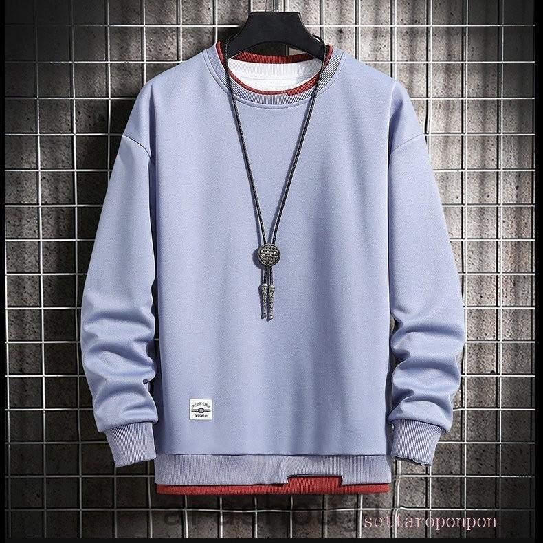 通販 プルオーバーパーカー 秋ティーシャツ スウェット メンズ パーカー 重ね着 シャツ 長袖 カジュアル パーカー サイズ 3xl サイズ3l相当 Www Harmonylu Com