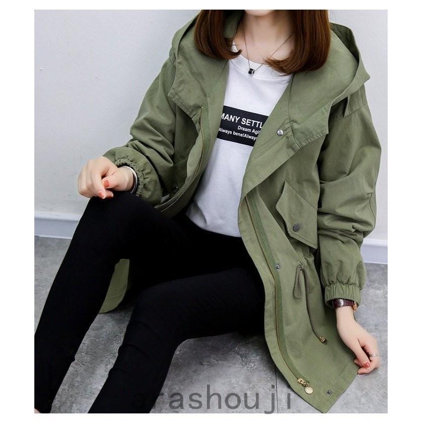 スーパーセール期間限定 レディース スプリングコート ショート丈 新作 カジュアル キレイめ 春アウター トレンチコート ミリタリージャケット モッズジャケット モッズ ミリタリーコート サイズ L Www Idea Us Es