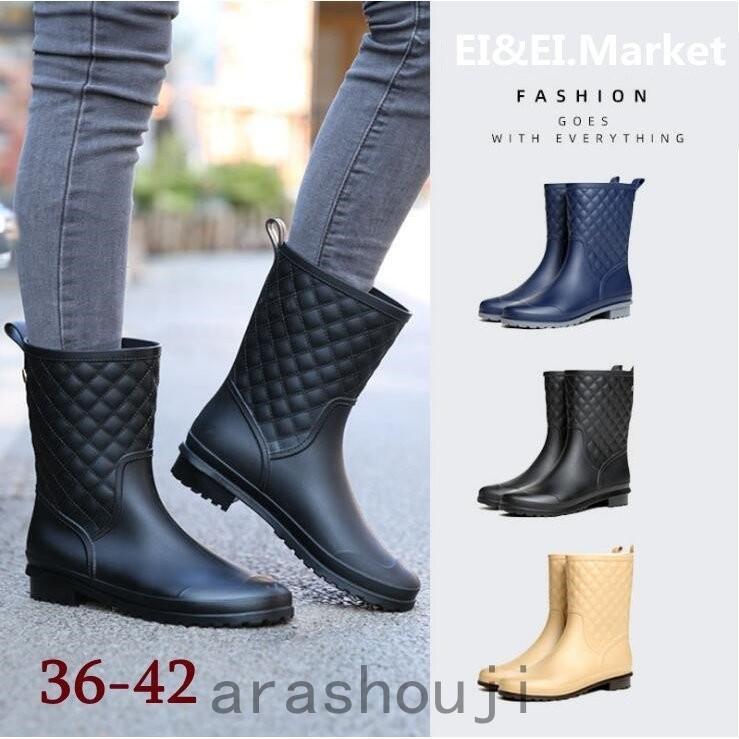 レインブーツ レディース 長靴 レインシューズ 厚底 梅雨対策 おしゃれ雨の日 雨 通勤 通学 Ol 30代40代50代 黒 ロング 歩きやすい 履きやすい 防水 Pb5c8 嵐商会 通販 Yahoo ショッピング