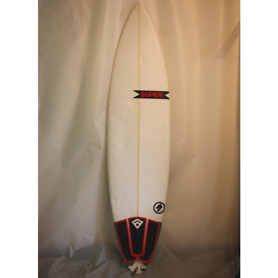 【中古】SUPER brand（スーパーブランド）サーフボード PIGDOG ［CLEAR］6'4" ショートボード｜arasoan