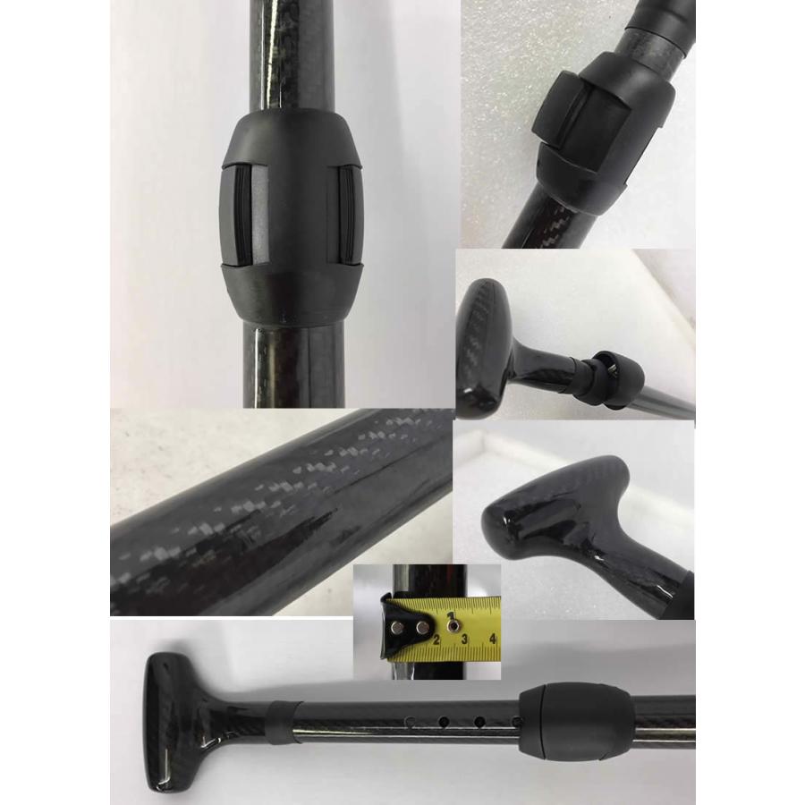 決算特価商品 ノーロゴ Carbon Paddle フルカーボン素材 Cfa A 1 223cm 2ピース アジャスタブル 長さ調節付き Sup用 パドル Matzi27 Com