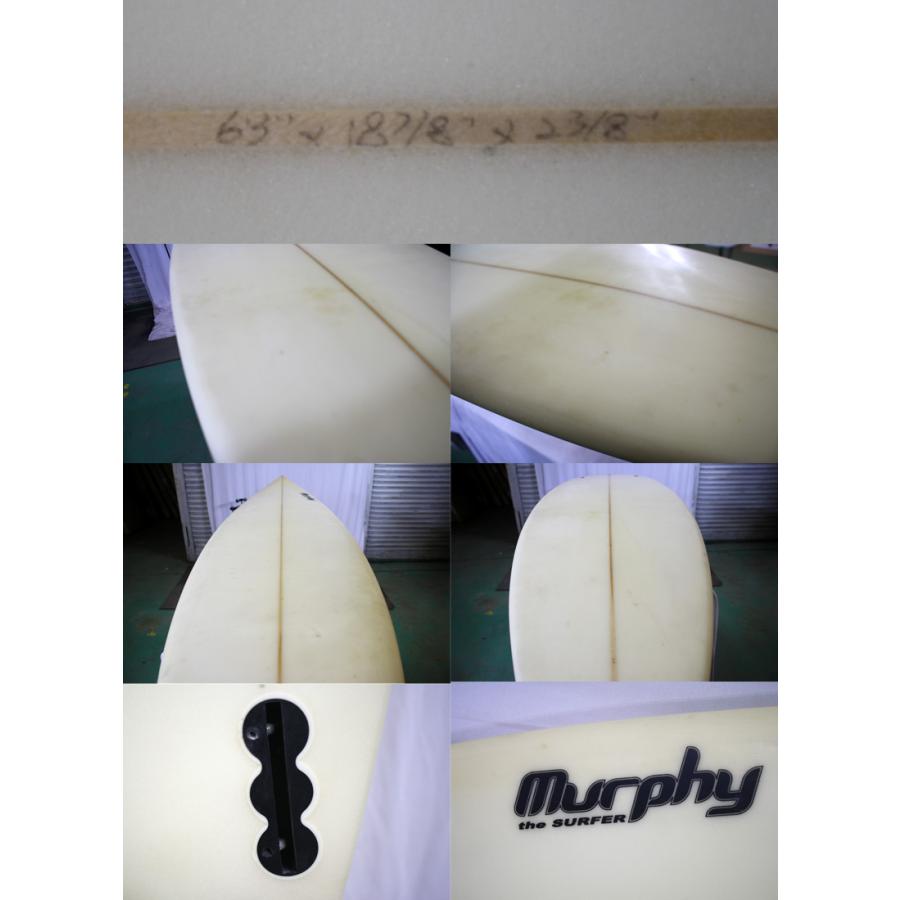 【中古】 murphy （ マーフィー ） サーフボード [CLEAR] 6'3" ショートボード｜arasoan｜03