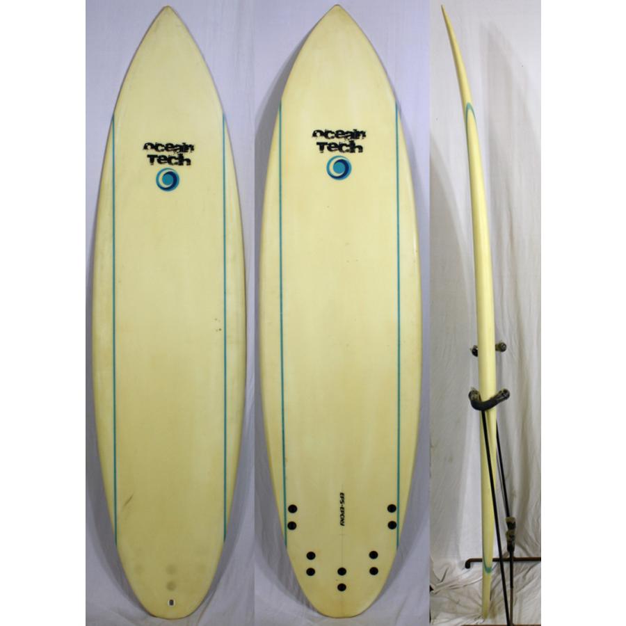 中古】 Ocean Tech SurfBoard サーフボード [CLEAR] 6'2