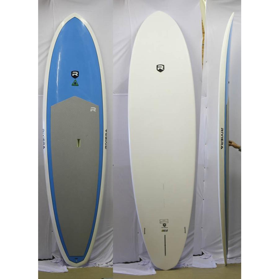 SUP Riviera 8ft ハードボード、パドルセット