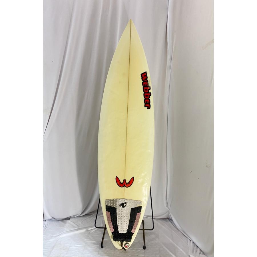 【中古】Webber （ウェバー）ショートボード [CLEAR] 6’0” サーフボード｜arasoan