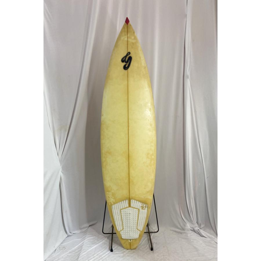 中古】ノーロゴ ノーブランド ショートボード [CLEAR] 6'3