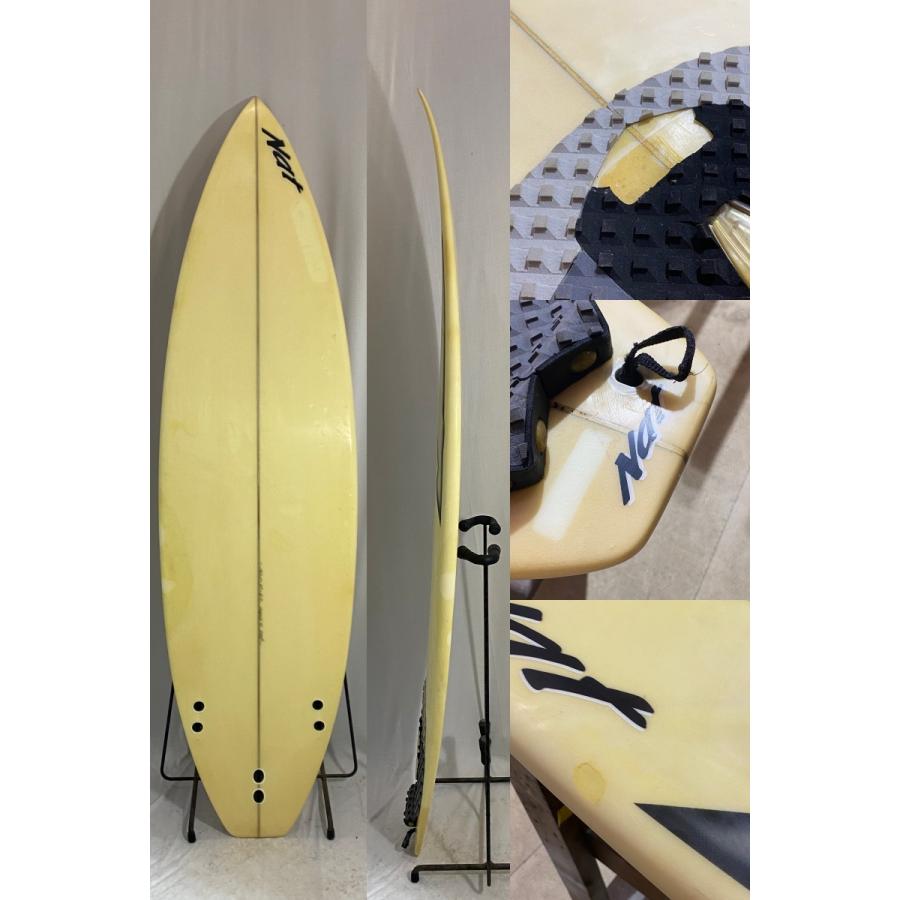 中古】NAT (ナット) ショートボード [CLEAR] 6'1