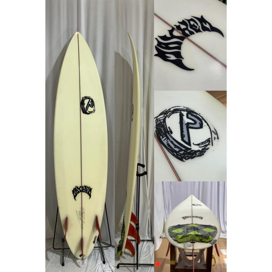中古】PLACEBO (プラセボ) ショートボード [CLEAR] 6'8