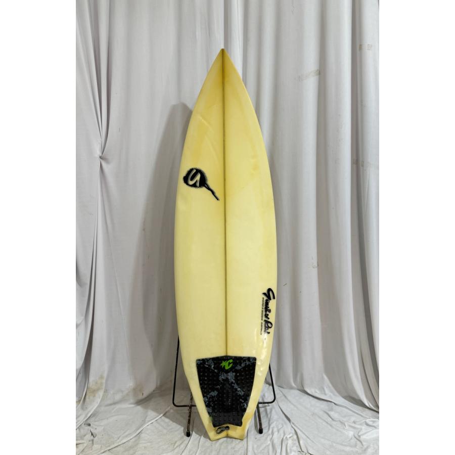 GUNTHER ROHN サーフボード 5'9\" 19\" 2 6/16\" Channel bottom custom made surfboard V6 channel by Gunther
