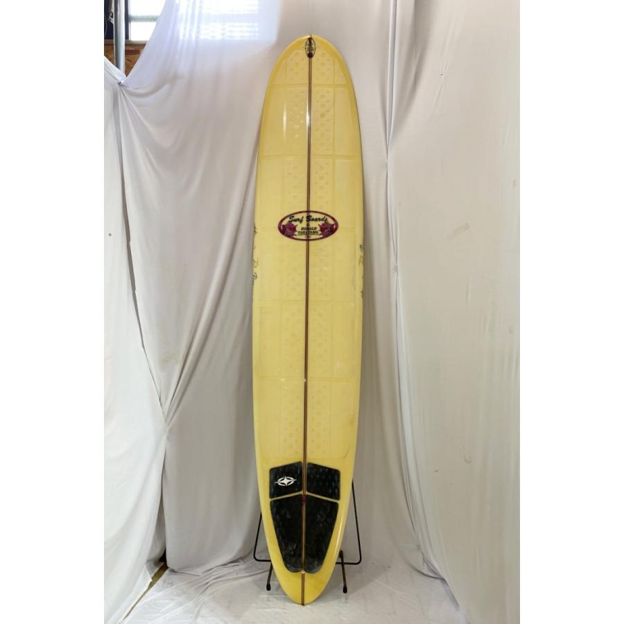 【中古】Hawaiian Pro Designs（ハワイアンプロデザイン）DT2 モデル ロングボード [CLEAR] 9’1 1/2” サーフボード｜arasoan