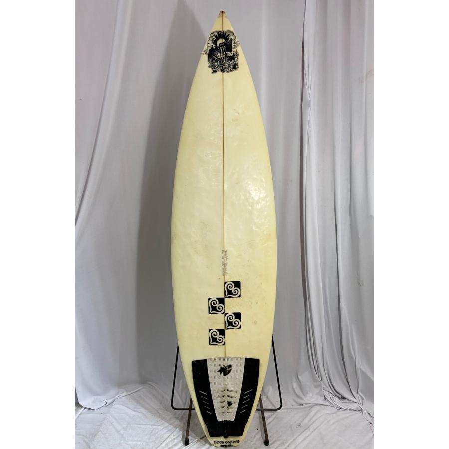 中古】YOSH SHAPES AUSTRALIA ショートボード [CLEAR] 5'10