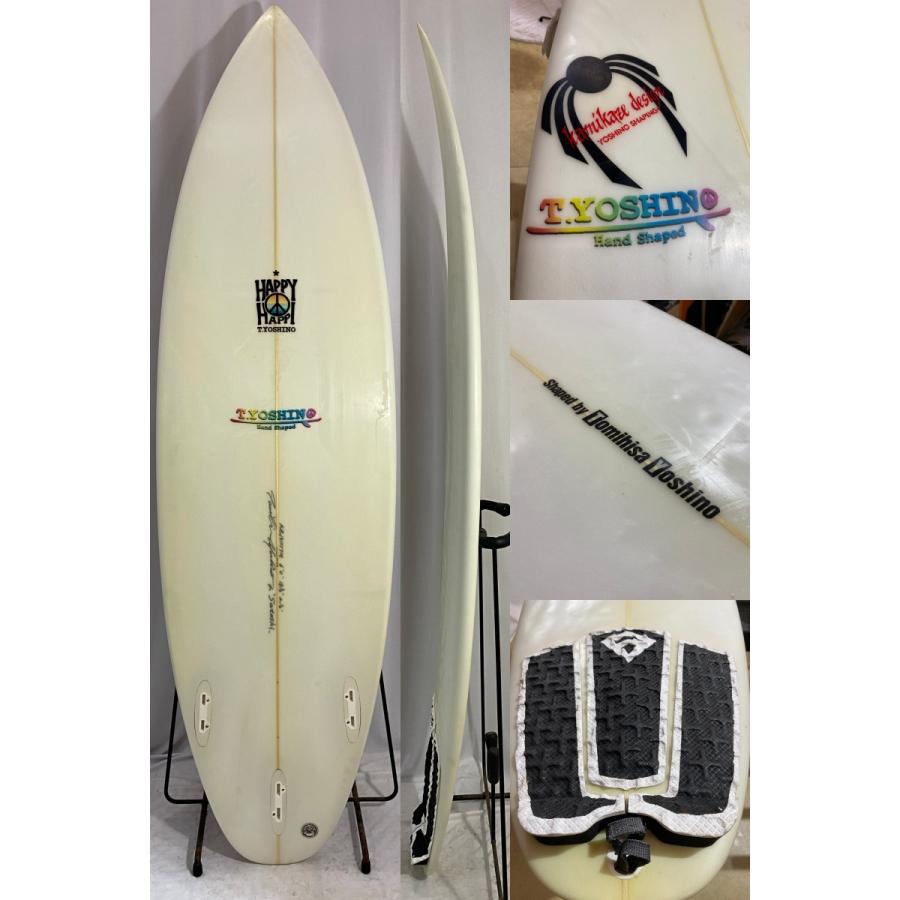 中古】KAMIKAZE DESIGN (カミカゼデザイン) ショートボード [CLEAR] 6 