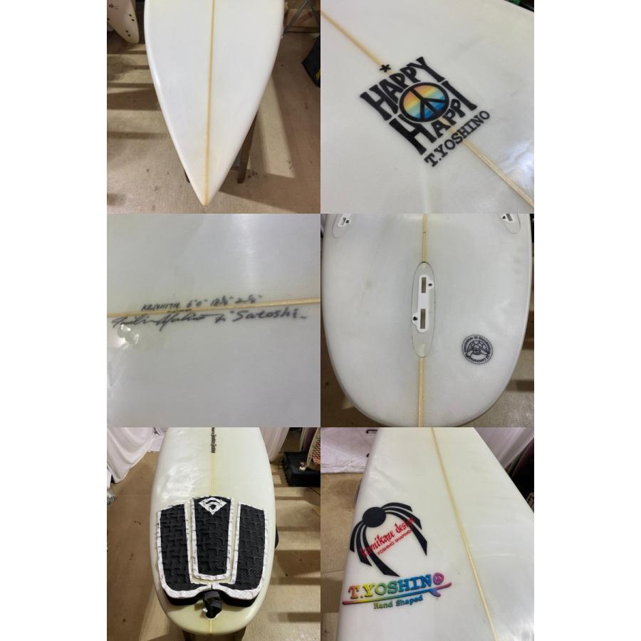 中古】KAMIKAZE DESIGN (カミカゼデザイン) ショートボード [CLEAR] 6