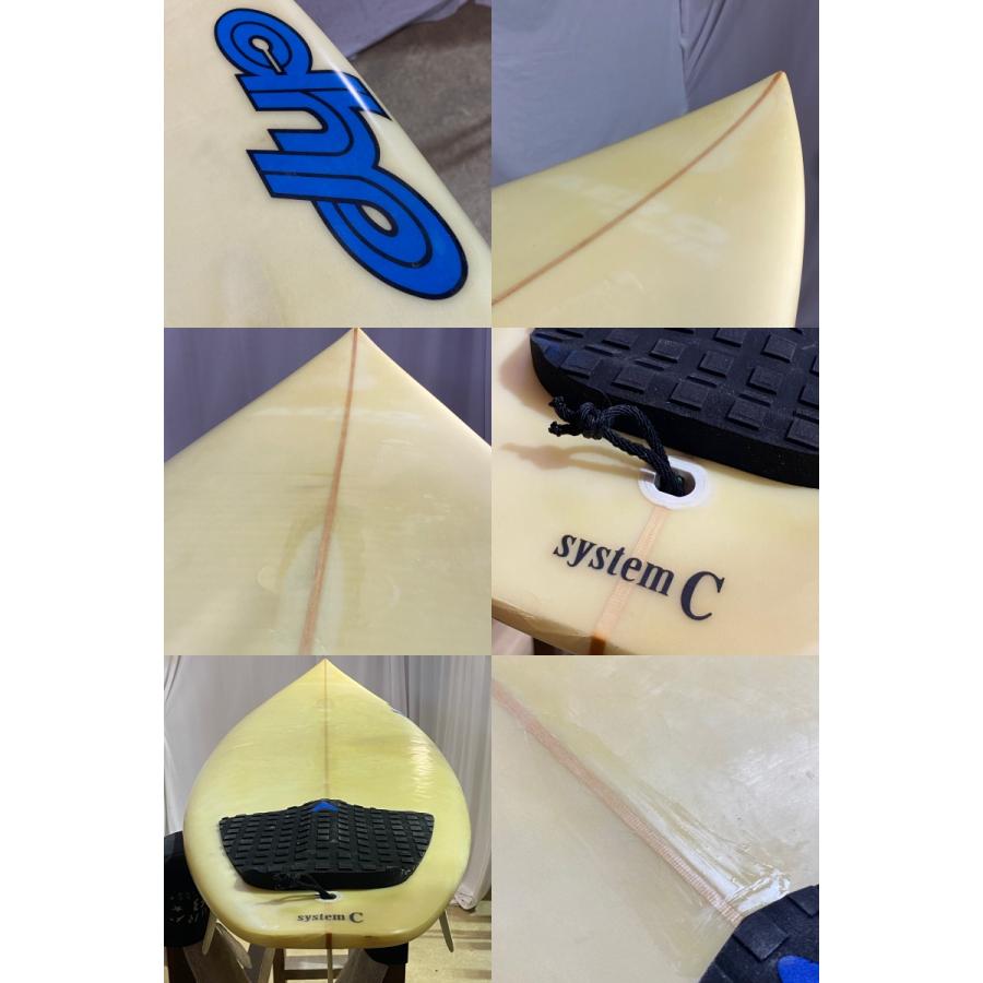 中古】CHP (シーエイチピー) ショートボード [CLEAR] 6'2