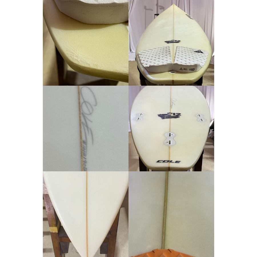 中古】COLE (コール) ショートボード [CLEAR] 6'1” サーフボード