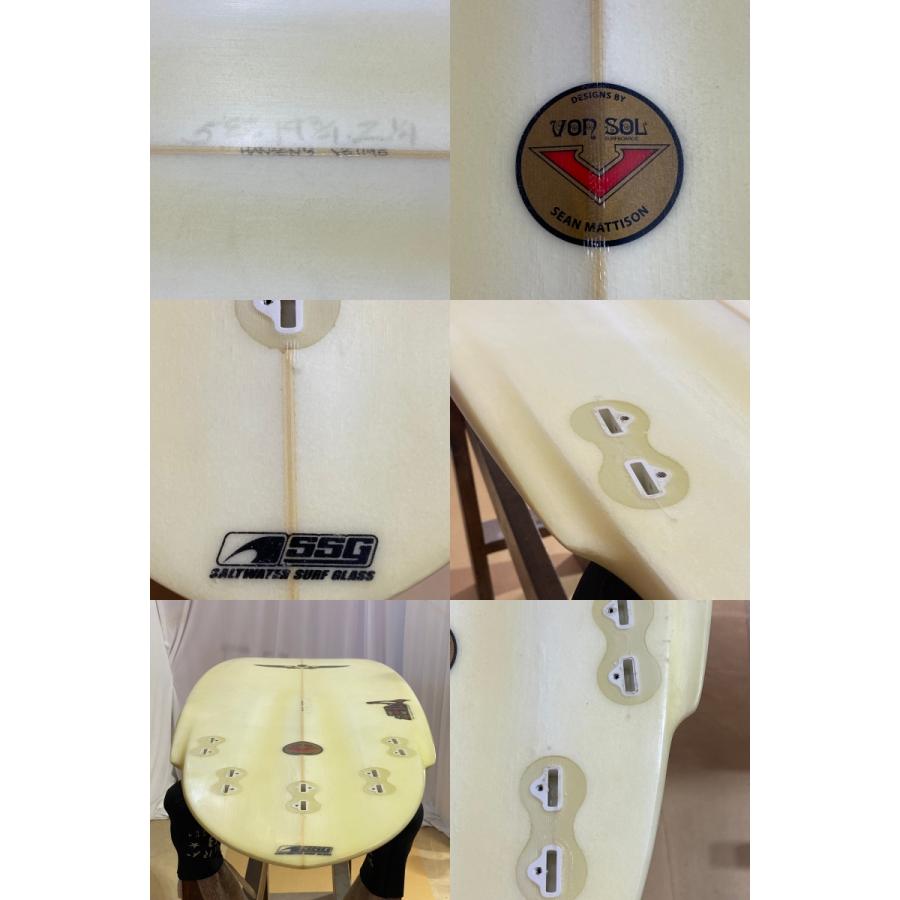 中古】 VONSOL SURFBOARDS (ボンソルサーフボード) ショート 中古】 VONSOL SURFBOARDS (ボンソルサーフボード) ショート