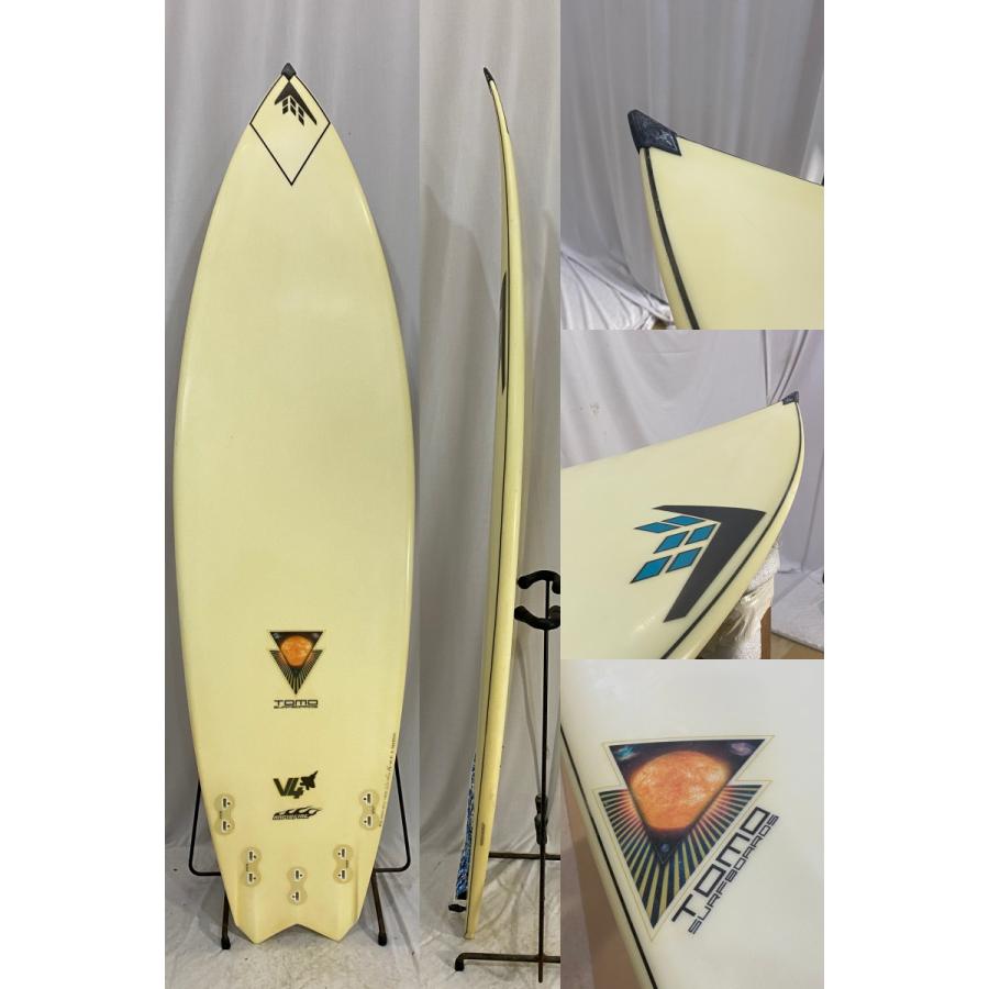 【中古】FIREWIRE (ファイヤーワイヤー) TOMO V4 RAPID FIRE モデル ショートボード [CLEAR] 6'2