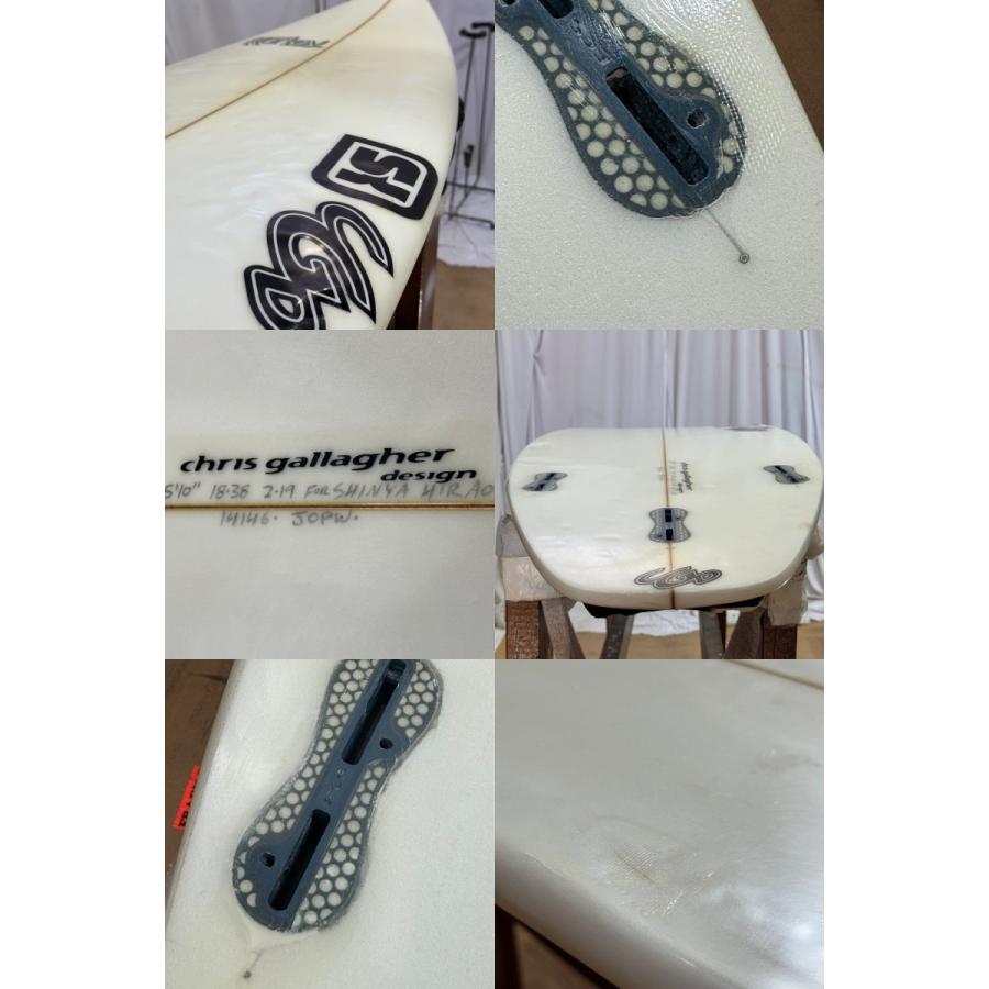 中古】SK SURFBOARDS (エスケーサーフボード) CHRIS GALLAGHER 