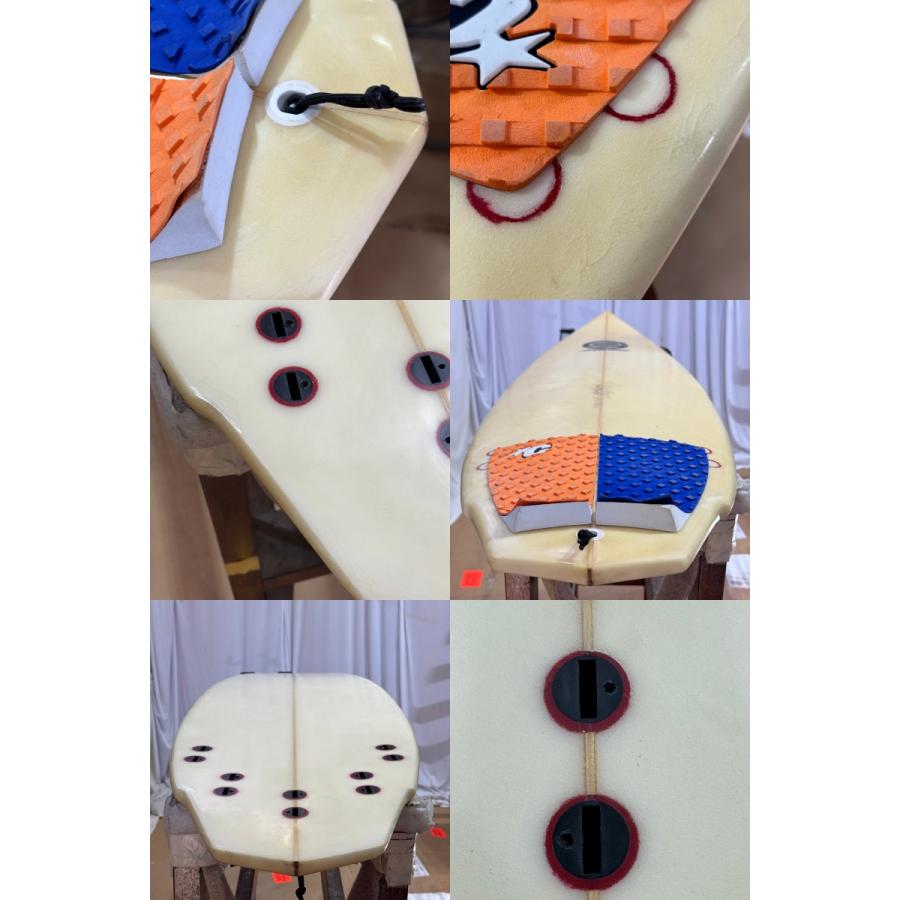 中古】SANTA CRUZ (サンタクルーズ) ショートボード [CLEAR] 5'8