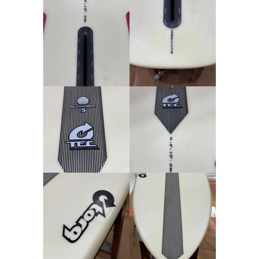 中古】TORQ (トルク) SUMMER 5モデル ショートボード [CLEAR] 5