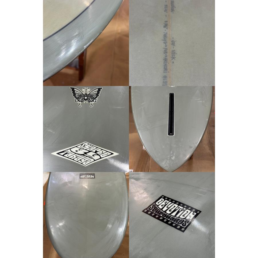 【中古】DEVOTION SURF BOARD (デボーションサーフボード) ミッドレングス [GRAY] 8'0" サーフボード｜arasoan｜03