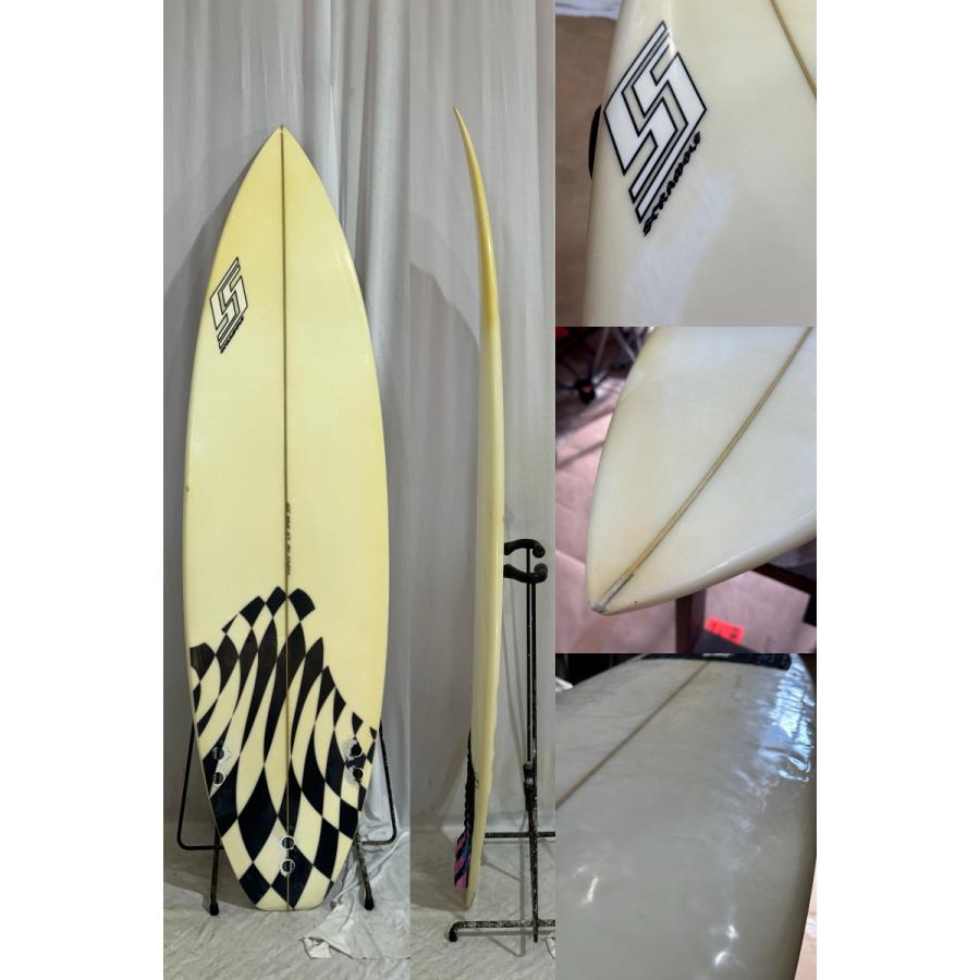中古】SCRAMBLE (スクランブル) ショートボード [CLEAR] 6'0