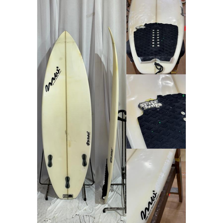 中古】MW SURFBOARDS ショートボード [CLEAR] 5