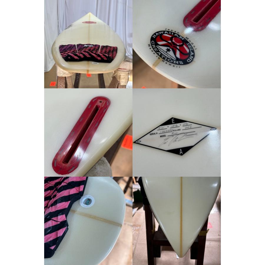 ＨＩＣ　5.11 ショートボード 中古】HIC (エイチアイシー) RIOT モデル ショートボード [CLEAR] 5'11