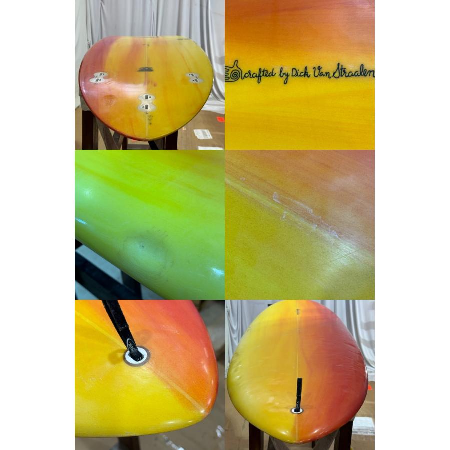 【中古】Dick Van Straalen (ディックバンストラーレン) ショートボード [RED×YELLOW] 6'0" サーフボード｜arasoan｜03