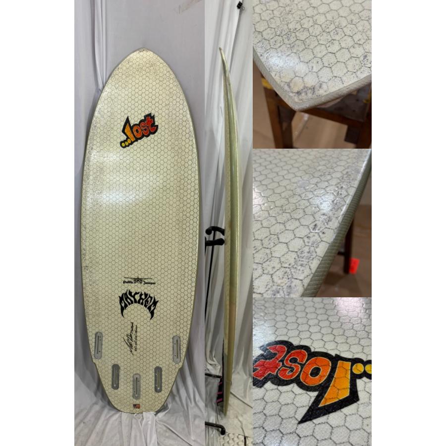 【中古】 LOST SURFBOARD (ロストサーフボード) PUZZLE JUMPER モデル ショートボード [GRAY] 5’3” サーフボード｜arasoan｜02