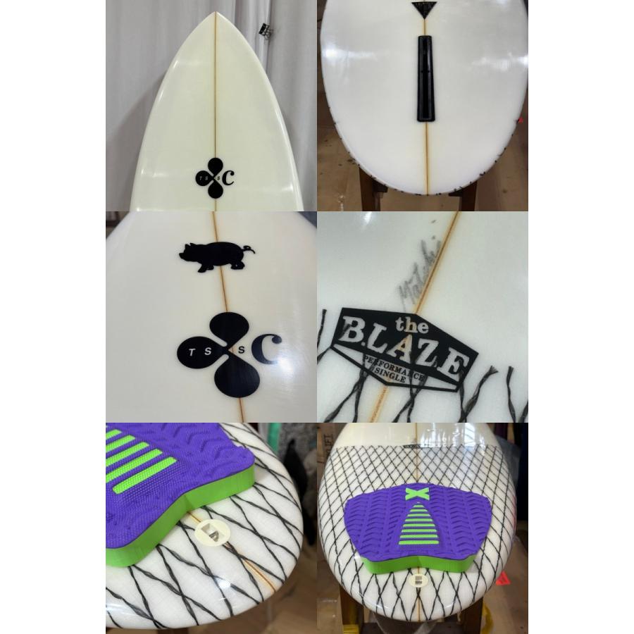 【最終値下げ】tssc surfboard ショートボード☆美品☆ 中古】TSSC (ティーエスエスシー) The blaze モデル ショートボード
