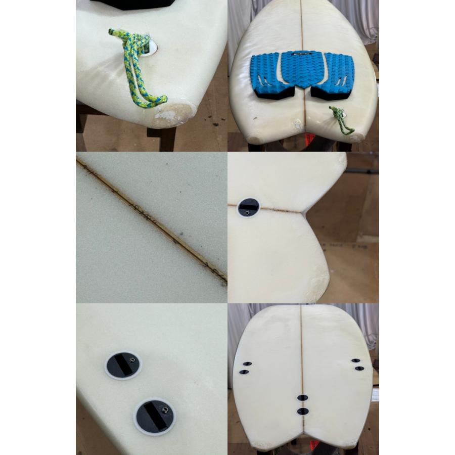 中古】ノーブランド品 ショートボード [CLEAR] 5'11” サーフボード